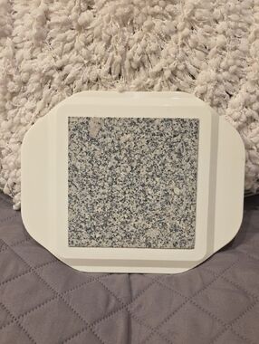 Vintage Ontel "Keep It Hot" Microwaveable Granite Hot Plate "As Seen On Tv"